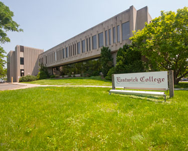 Eastwick college hackensack campus front lawn